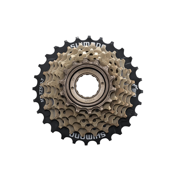 SHIMANO Kierrepakka MF-TZ500-7 7-vaihteinen 14-16-18-20-22-24-28T