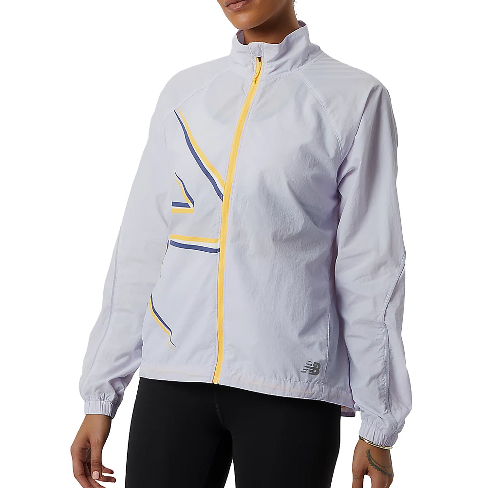 New Balance Printed Impact Run Light Pack Jacket Juoksutakki