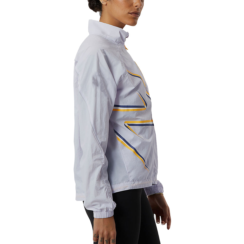 New Balance Printed Impact Run Light Pack Jacket Juoksutakki