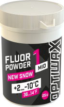 Optiwax Fluor Powder 1 Mid New Snow +2°C...-10°C