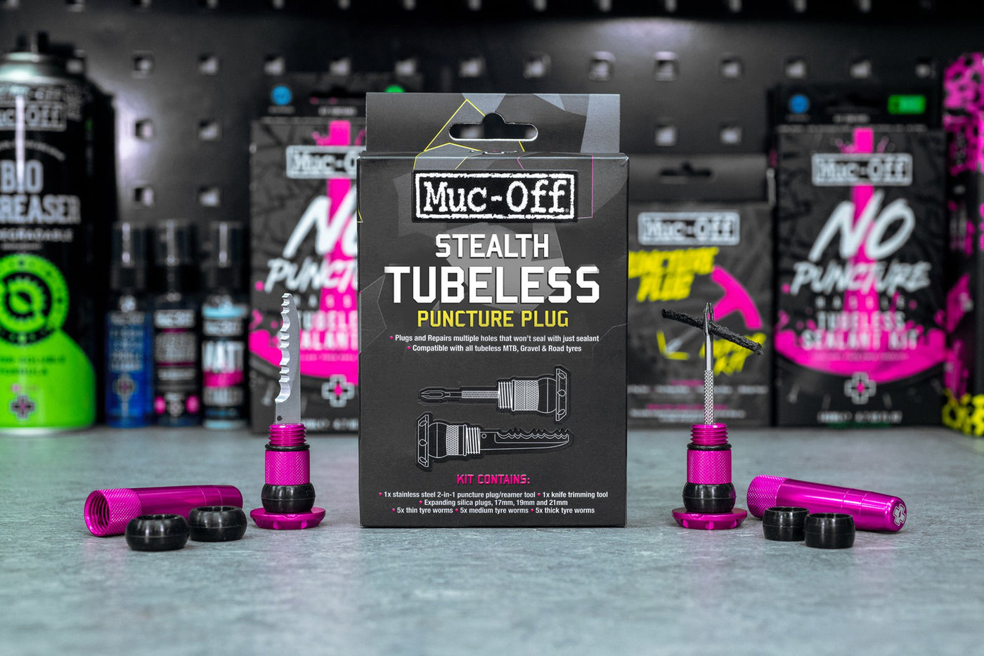 Muc-off Stealth tubeless puncture blug