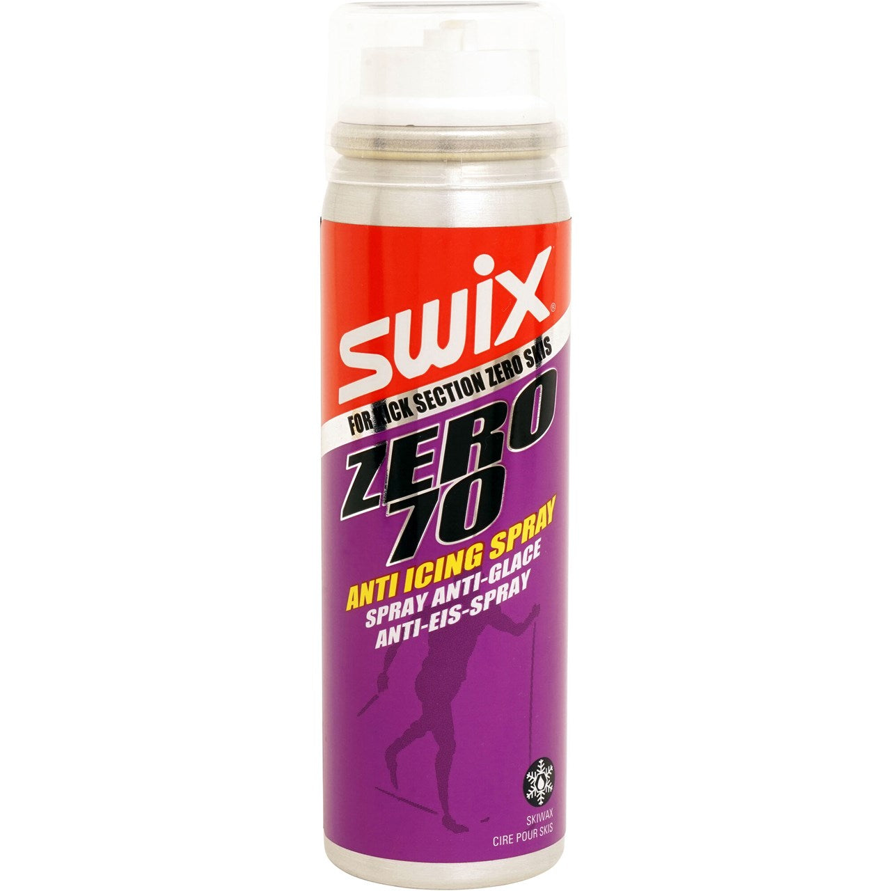 Swix N6C Zero 70 Anti Icing Spray Zerosuksille