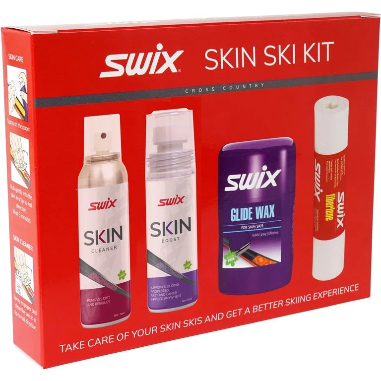Swix Skin Ski Kit Karvapohjasuksien hoitopaketti